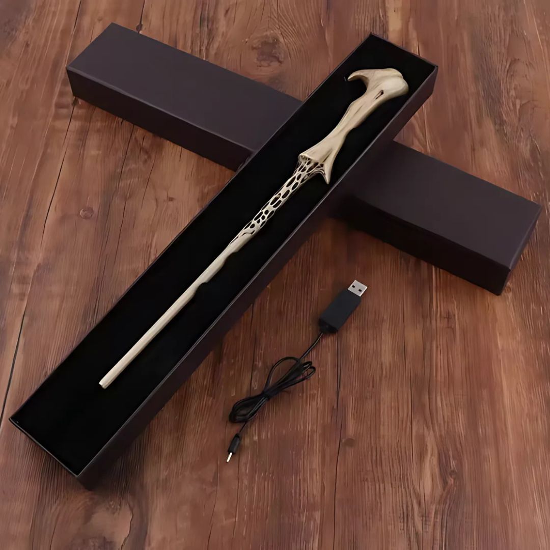 Magic wand that casts spells