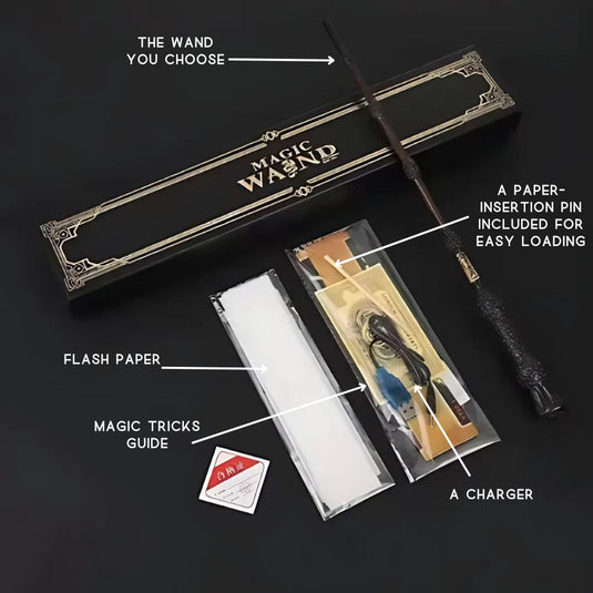 Magic wand that casts spells – Lumosflames