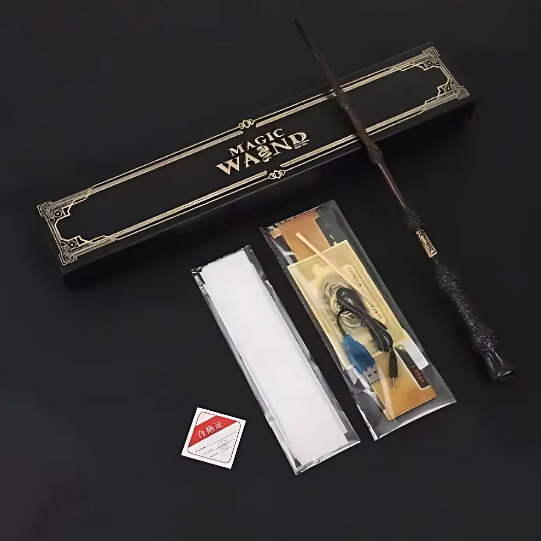 Magic wand that casts spells